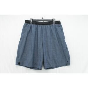 Adidas Shorts Men's XL Woven Training Soccer Aeroready Blue HG6565